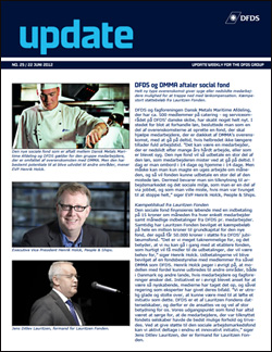Forsiden af UPDATE, 25 2012